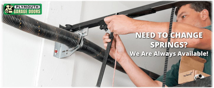 Broken Garage Door Spring Plymouth MN